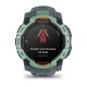 Смарт-часы Garmin Instinct 3, 50 мм, Bluetooth, Neotropic with Twilight Band, Бирюзовый с серым ремешком — купить в Москве