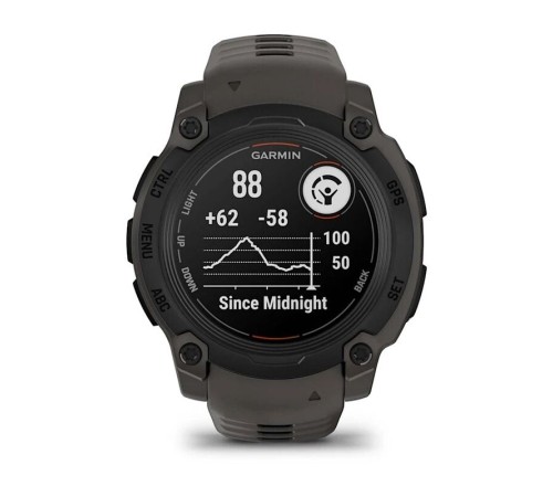 Смарт-часы Garmin Instinct E, 40 мм, Bluetooth, Black Charcoal, Черный угольный — купить в Москве