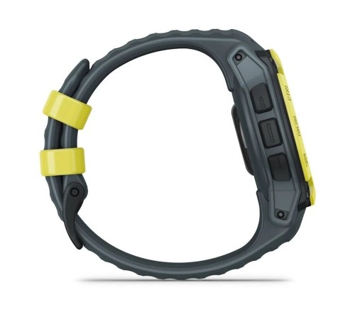 Смарт-часы Garmin Instinct E, 40 мм, Bluetooth, Electric Lime with Twilight Band, Лаймовый с серым ремешком — купить в Москве