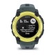 Смарт-часы Garmin Instinct E, 40 мм, Bluetooth, Electric Lime with Twilight Band, Лаймовый с серым ремешком — купить в Москве