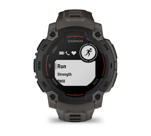 Смарт-часы Garmin Instinct E, 45 мм, Bluetooth, Black Charcoal, Черный угольный — купить в Москве
