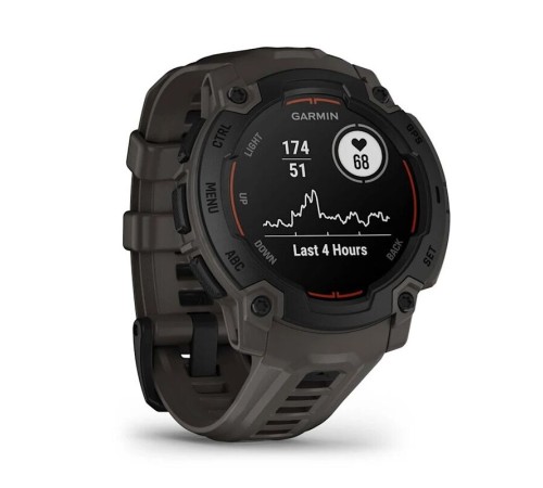 Смарт-часы Garmin Instinct E, 45 мм, Bluetooth, Black Charcoal, Черный угольный — купить в Москве