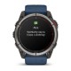 Смарт-часы Garmin QUATIX 8, 51 мм, Bluetooth, Titanium/Captain Blue, Титан/капитанский синий — купить в Москве