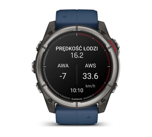 Смарт-часы Garmin QUATIX 8, 51 мм, Bluetooth, Titanium/Captain Blue, Титан/капитанский синий — купить в Москве