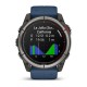 Смарт-часы Garmin QUATIX 8, 51 мм, Bluetooth, Titanium/Captain Blue, Титан/капитанский синий — купить в Москве