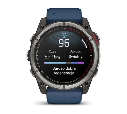 Смарт-часы Garmin QUATIX 8, 51 мм, Bluetooth, Titanium/Captain Blue, Титан/капитанский синий — купить в Москве