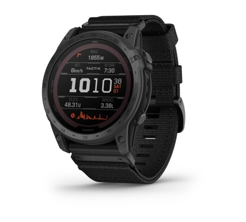 Смарт-часы Garmin Tactix 7 Pro Ballistics Solar, 51 мм, Bluetooth, черный — купить в Москве