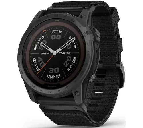 Умные часы Garmin Tactix 7 Pro Solar, черный — купить в Москве