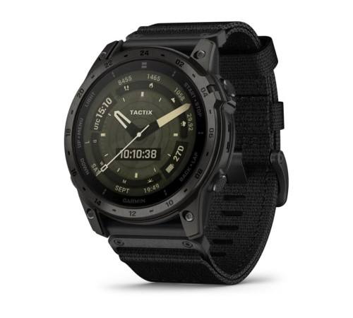Смарт-часы Garmin Tactix 7 Amoled, 51 мм, Bluetooth, черный — купить в Москве