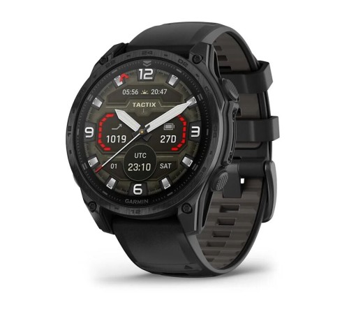 Смарт-часы Garmin Tactix 8 Amoled Sapphire, 47 мм, Bluetooth, Black, черный — купить в Москве