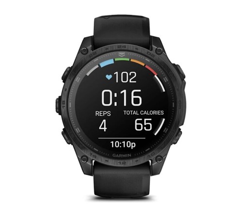 Смарт-часы Garmin Tactix 8 Amoled Sapphire, 47 мм, Bluetooth, Black, черный — купить в Москве