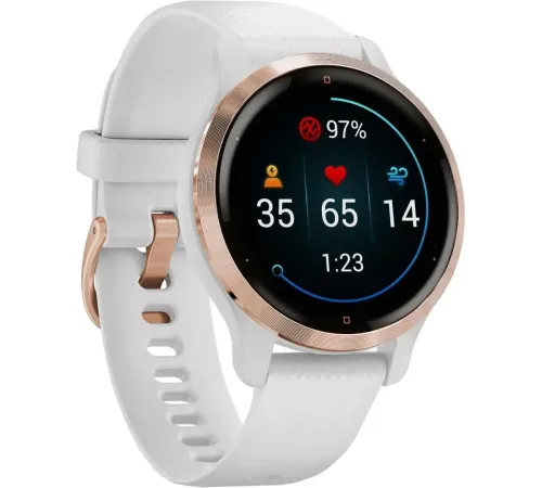 Умные часы Garmin Venu 2S, розовое золото — купить в Москве