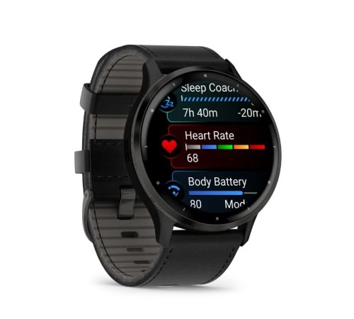 Смарт-часы Garmin Venu 3, 45 мм, Bluetooth, Slate Black, черный — купить в Москве