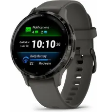 Смарт-часы Garmin Venu 3S, 41 мм, Bluetooth, Pebble Gray, серый