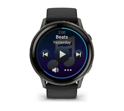 Смарт-часы Garmin Venu 4, 45 мм, Bluetooth, Slate Black, черный — купить в Москве