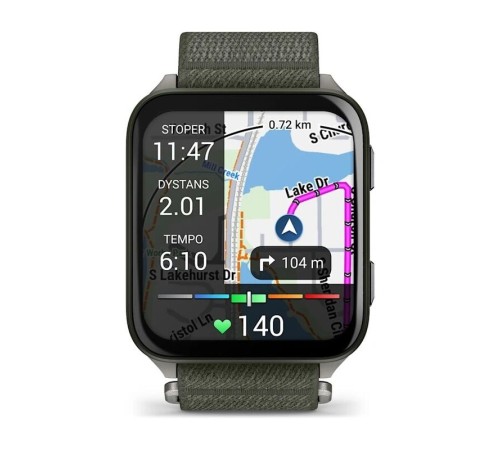 Умные часы Garmin Venu X1, Moss, зеленый — купить в Москве