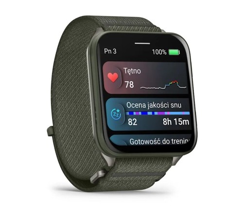 Умные часы Garmin Venu X1, Moss, зеленый — купить в Москве