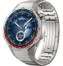 Умные часы Huawei Watch GT 5 Pro, 46 мм, серебристый
