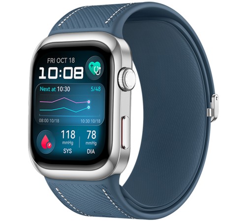 Смарт-часы Huawei Watch D2, 48 мм, Bluetooth, синий — купить в Москве