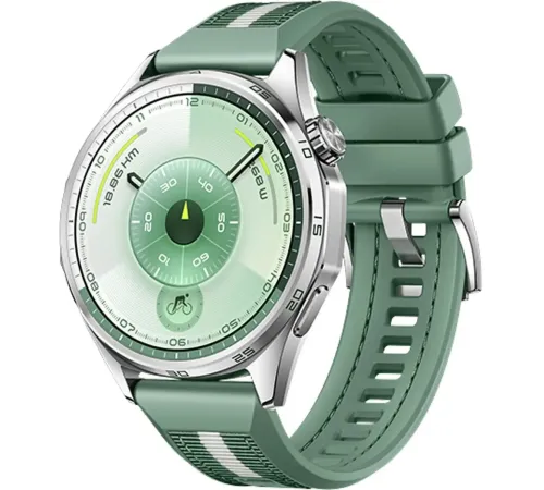 Смарт-часы Huawei Watch GT 6, 46 мм, Bluetooth, Green, зеленый — купить в Москве