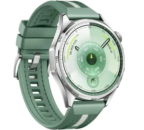 Смарт-часы Huawei Watch GT 6, 46 мм, Bluetooth, Green, зеленый — купить в Москве