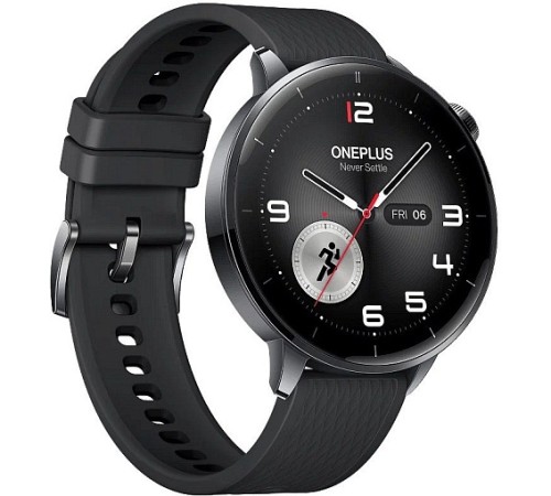 Смарт-часы OnePlus Watch 3, 43 мм, Bluetooth, Black Steel, чёрный стальной — купить в Москве