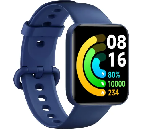 Смарт-часы Xiaomi Poco Watch, Blue, голубой — купить в Москве