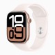 Умные часы Apple Watch Series 10 46mm, Rose Gold Aluminum Case with Sport Band - Light Blush — купить в Москве