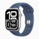 Умные часы Apple Watch Series 10 46mm Silver Aluminum Case with Denim Sport Band (M/L) — купить в Москве