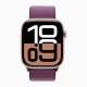 Смарт-часы Apple Watch Series 10 46mm, Rose Gold Aluminum Case with Sport Loop - Plum — купить в Москве