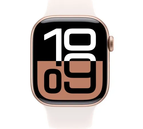 Смарт-часы Apple Watch Series 10 (S/M), 42 мм, Bluetooth, Rose Gold, розовое золото — купить в Москве
