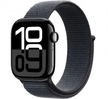 Смарт-часы Apple Watch Series 10 Sport Loop, 42 мм, Bluetooth, Jet Black, черный