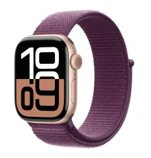 Смарт-часы Apple Watch Series 10 Sport Loop, 42 мм, Bluetooth, Rose Gold, розовое золото