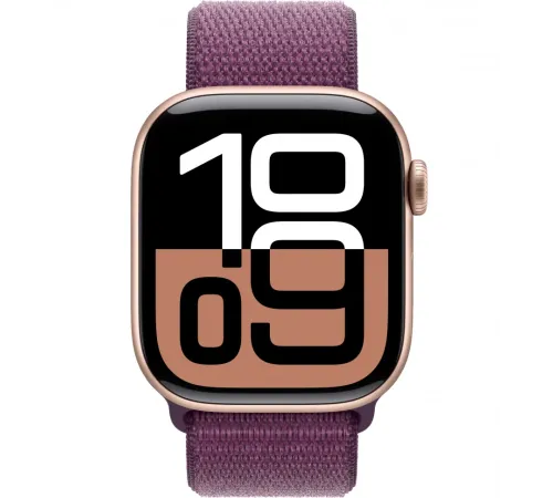 Смарт-часы Apple Watch Series 10 Sport Loop, 42 мм, Bluetooth, Rose Gold, розовое золото — купить в Москве
