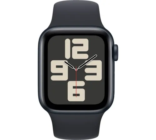 Смарт-часы Apple Watch SE 2023 (M/L), 40 мм, Bluetooth, Midnight, черный — купить в Москве