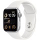 Смарт-часы Apple Watch SE 2022 (M/L), 44 мм, GPS, White, белый — купить в Москве