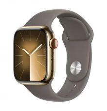 Смарт-часы Apple Watch Series 9 (S/M), 41 мм, LTE, Gold, золотой