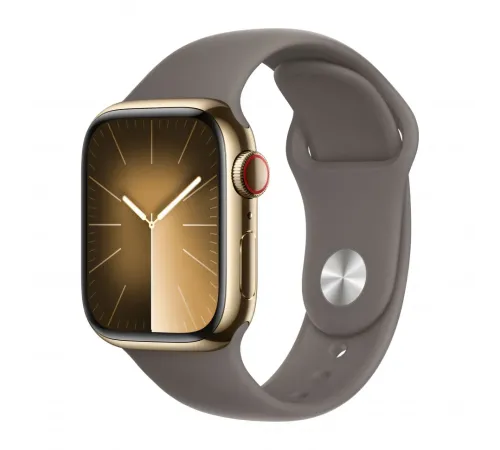 Смарт-часы Apple Watch Series 9 (S/M), 41 мм, LTE, Gold, золотой — купить в Москве