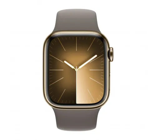 Смарт-часы Apple Watch Series 9 (S/M), 41 мм, LTE, Gold, золотой — купить в Москве