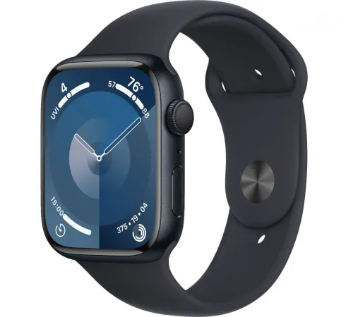 Смарт-часы Apple Watch Series 9 (S/M), 41 мм, Bluetooth, Midnight, Черный — купить в Москве