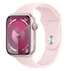 Смарт-часы Apple Watch Series 9 (S/M), 45 мм, Bluetooth, Pink, Розовый