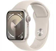 Смарт-часы Apple Watch Series 9 (S/M), 45 мм, Bluetooth, Starlight, Золотистый