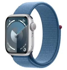 Смарт-часы Apple Watch Series 9, 41 мм, Bluetooth, Silver, серебристый