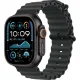 Смарт-часы Apple Watch Ultra 2 2024, 49 мм, LTE, Black Titanium Case with Black Ocean Band, черный титан с черным ремешком — купить в Москве
