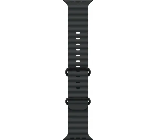 Смарт-часы Apple Watch Ultra 2 2024, 49 мм, LTE, Black Titanium Case with Black Ocean Band, черный титан с черным ремешком — купить в Москве