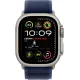 Смарт-часы Apple Watch Ultra 2, 49 мм, LTE, Natural Titanium, титановый корпус натурального цвета с ремешком Blue Trail Loop (S/M) — купить в Москве