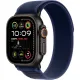 Смарт-часы Apple Watch Ultra 2 2024, 49 мм, LTE, Black Titanium Case with Blue Trail Loop (M/L), черный титан с синим ремешком — купить в Москве