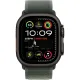 Смарт-часы Apple Watch Ultra 2 2024, 49 мм, LTE, Black Titanium Case with Green Trail Loop (M/L), черный титан с зеленым ремешком — купить в Москве