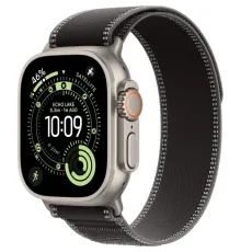 Смарт-часы Apple Watch Ultra 3, 49 мм, LTE, Natural Titanium, (M/L) титан натуральный с черно-угольным ремешком Trail Loop