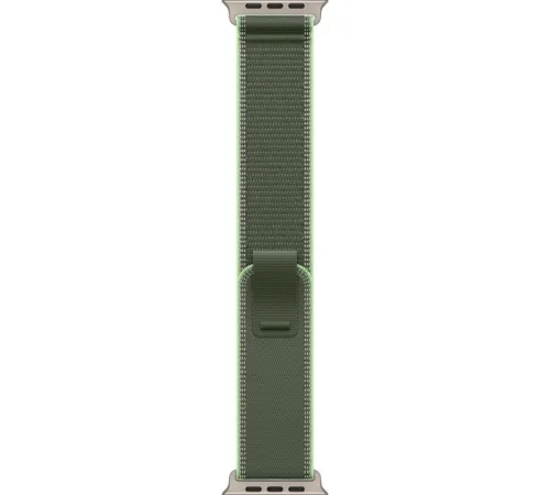 Смарт-часы Apple Watch Ultra 3, 49 мм, LTE, Natural Titanium, (M/L) титан натуральный с зелено-неоновым ремешком Trail Loop — купить в Москве